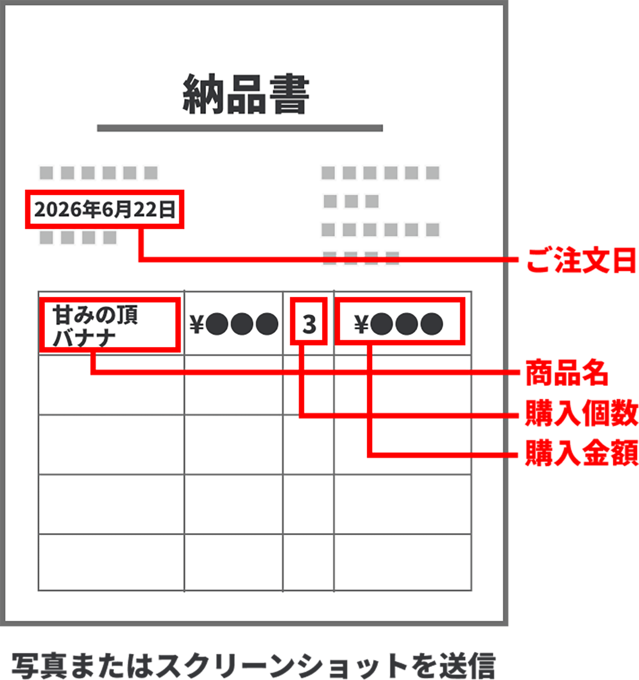 納品書
