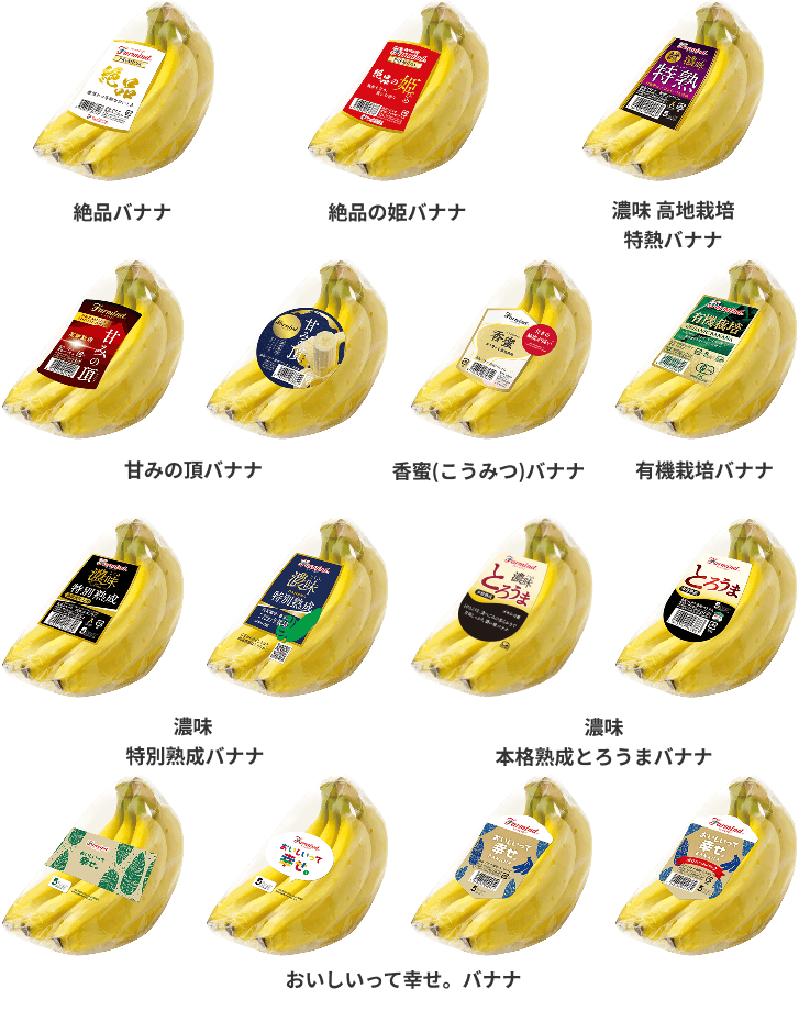 バナナ 対象商品