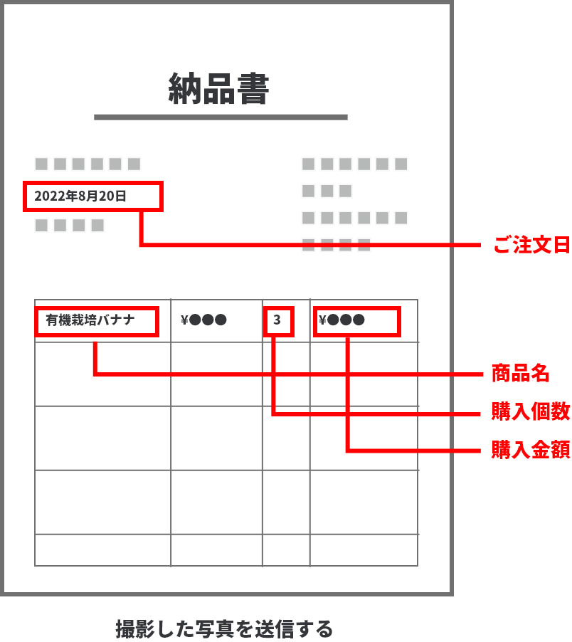 撮影した写真を送信する