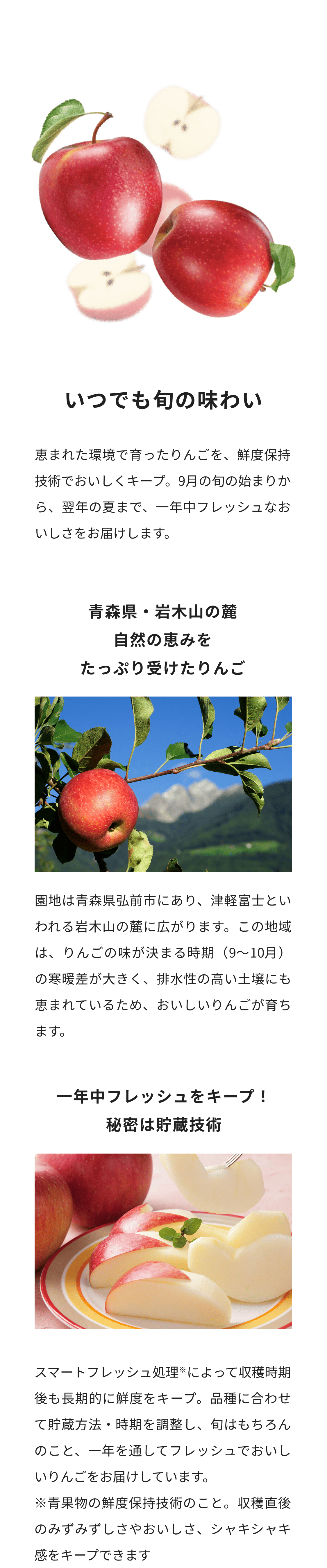 いつでも旬の味わい