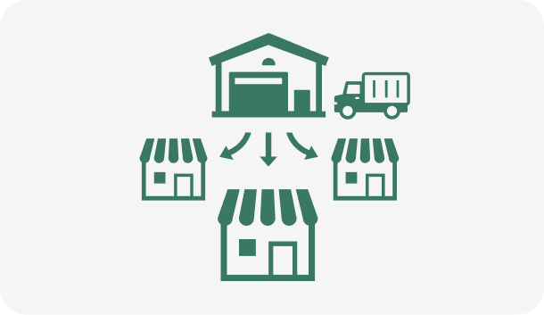 産地と売場をつなぐ